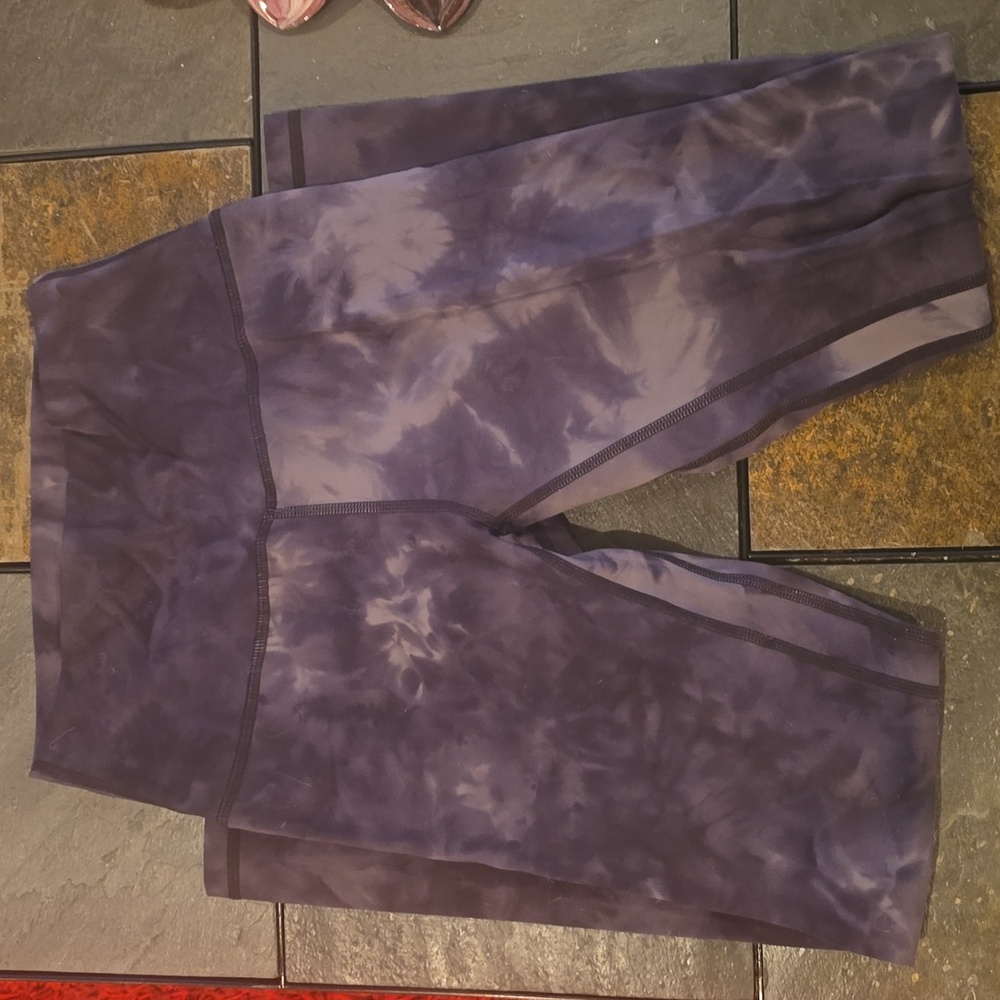 ZYIA Active Midnight Hendrix Brilliant Hi-rise 7/8 Leggings 6-8